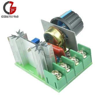 2000W Speed Controller Adjustable SCR Motor Speed Regulator Governor AC 220V Temperature Voltage Regulator Dimmer Switch Control
2000W Speed Controller Adjustable SCR Motor Speed Regulator Governor AC 220V Temperature Voltage Regulator Dimmer Switch Control