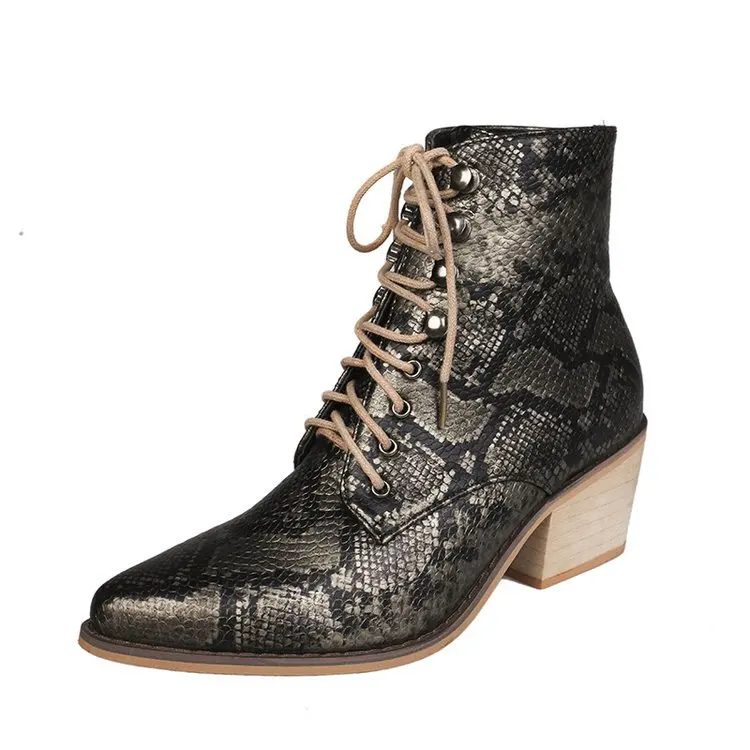 Autumn Winter New Lady Martin Boots Women Large Size Sexy Serpentine Shoes Heating Fashion Comfortable 35-42 Size Lace-up
Autumn Winter New Lady Martin Boots Women Large Size Sexy Serpentine Shoes Heating Fashion Comfortable 35-42 Size Lace-up