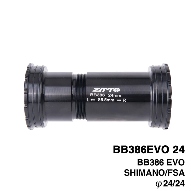 BB386 EVO 24 Adapter Bicycle Press Fit Bottom Brackets For Shimano 24mm Crankset
BB386 EVO 24 Adapter Bicycle Press Fit Bottom Brackets For Shimano 24mm Crankset