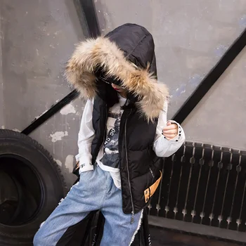 New fashion brand winter fur vest coats female casual style Cotton vest jackets 2019 hooded cotton waistcoat tops gx1381
New fashion brand winter fur vest coats female casual style Cotton vest jackets 2019 hooded cotton waistcoat tops gx1381