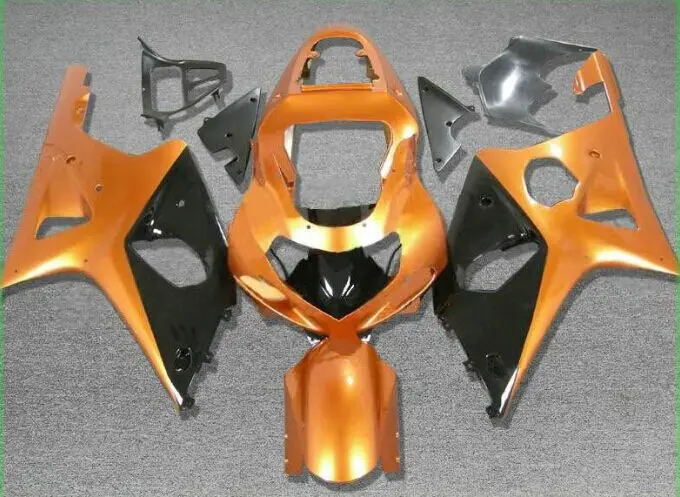 

GSX R1000 2000 2002 K2 01 2001 Orange black GSXR 1000 K2 00-02 GSXR-1000 GSXR1000 00 02 Fairing Black for Suzuki-Nn