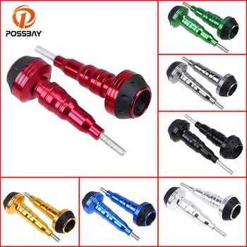 POSSBAY Motorcycle Frame Slider Anti Crash Falling Engine Protector for 10mm Mounting Hole Scooter Motorbike Falling Protection
POSSBAY Motorcycle Frame Slider Anti Crash Falling Engine Protector for 10mm Mounting Hole Scooter Motorbike Falling Protection