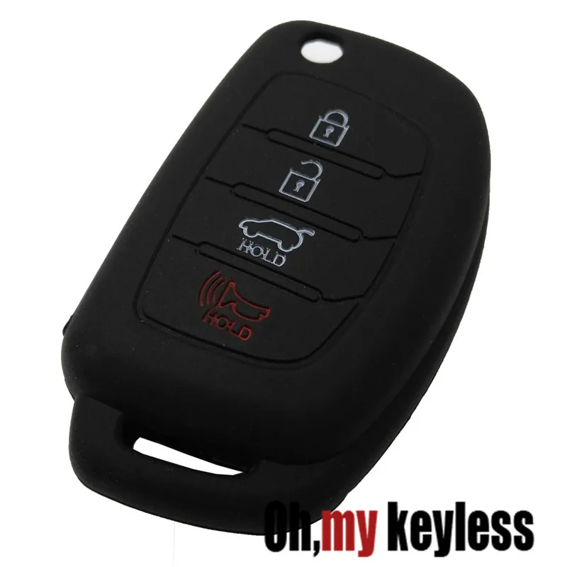 20pcs/lot 3 4 Button Silicone car key cover for hyundai santa fe sonata flip remote key shell fob
20pcs/lot 3 4 Button Silicone car key cover for hyundai santa fe sonata flip remote key shell fob
