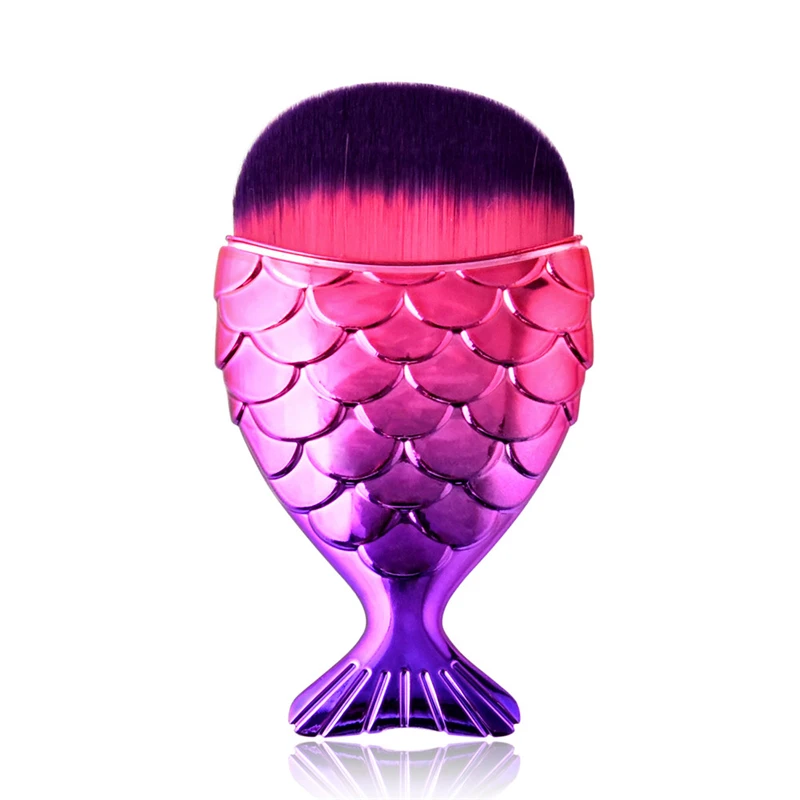 9.5*5.5*1cm 1PCS Mermaid Makeup Brushes Fish Scale Makeup Brush Fishtail Bottom Brush Powder Blush Cosmetic Brushes for Makeup
9.5*5.5*1cm 1PCS Mermaid Makeup Brushes Fish Scale Makeup Brush Fishtail Bottom Brush Powder Blush Cosmetic Brushes for Makeup