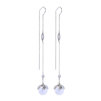 Kiss Me Long Chain Tassel Exquisite Zircon Pendant Drop Earrings For Women Unique Glass Pearl Dangle Earring Fashion Accessories
Kiss Me Long Chain Tassel Exquisite Zircon Pendant Drop Earrings For Women Unique Glass Pearl Dangle Earring Fashion Accessories