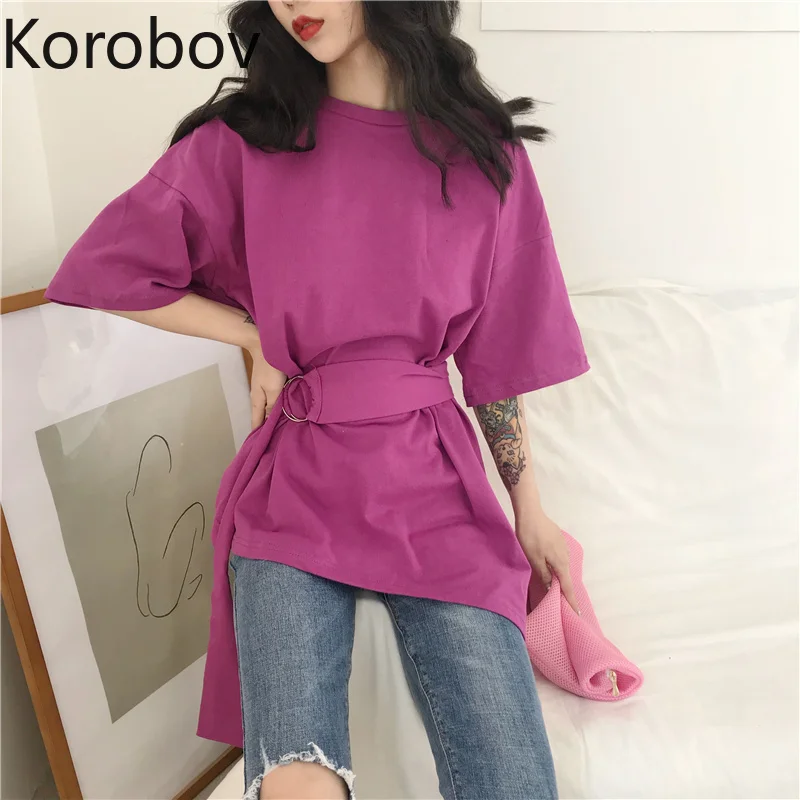 Korobov 2019 New Summer Short Sleeve T Shirt Sashes Lacing O-Neck T Shirts Korean Slim Casual White Female T-Shirts 77320
Korobov 2019 New Summer Short Sleeve T Shirt Sashes Lacing O-Neck T Shirts Korean Slim Casual White Female T-Shirts 77320