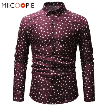 2019 Brand Casual Men's Shirt Formal Business Floral Polka Dot Shirt Male Autumn Long Sleeve Social Men Dress Shirts XXXL
2019 Brand Casual Men's Shirt Formal Business Floral Polka Dot Shirt Male Autumn Long Sleeve Social Men Dress Shirts XXXL