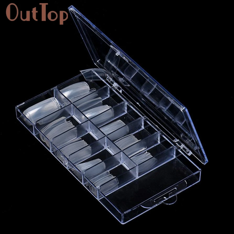 100Pcs Acrylic False Fake Nail Art Fingernail Full Nail Tips Clear Natural Color 10 sizes 3feb7
100Pcs Acrylic False Fake Nail Art Fingernail Full Nail Tips Clear Natural Color 10 sizes 3feb7