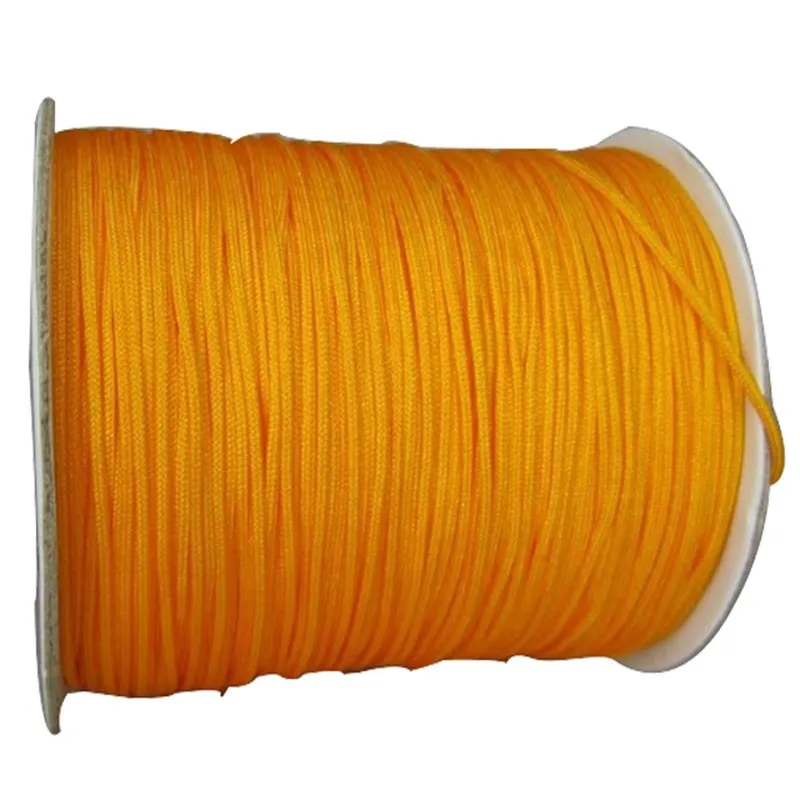 350m/Roll+1mm Golden Yellow Nylon Cord Rattail Braid Thread Macrame Rope Bracelet Beading String Cords Accessories
350m/Roll+1mm Golden Yellow Nylon Cord Rattail Braid Thread Macrame Rope Bracelet Beading String Cords Accessories