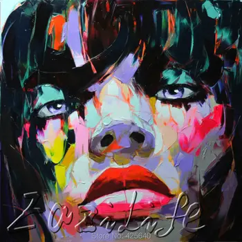Palette knife painting portrait Palette knife Face Oil painting Impasto figure on canvas Hand painted Francoise Nielly 13
Palette knife painting portrait Palette knife Face Oil painting Impasto figure on canvas Hand painted Francoise Nielly 13