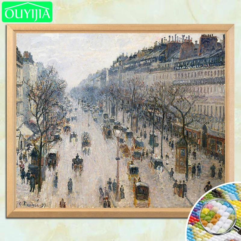 Famous Painting "The Boulevard Montmartre on a Winter Morning" DIY Diamond Painting Full Square Diamond Embroidery Sale Picture
Famous Painting "The Boulevard Montmartre on a Winter Morning" DIY Diamond Painting Full Square Diamond Embroidery Sale Picture
