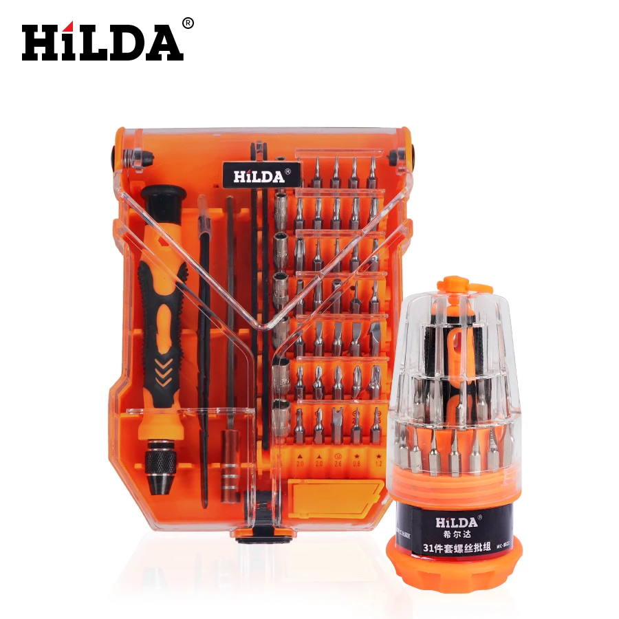 HILDA 35 in 1 Screwdriver Set Multi-Bit Tools Repair Torx Screw Driver Screwdrivers Kit Home Useful Multi Tool hand tools
HILDA 35 in 1 Screwdriver Set Multi-Bit Tools Repair Torx Screw Driver Screwdrivers Kit Home Useful Multi Tool hand tools