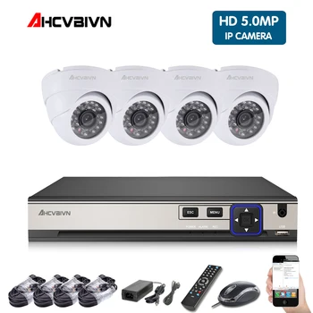 Home Surveillance System 4CH IP Security Camera PoE NVR Kit CCTV System 5MP 4 Indoor Dome IP Camera PoE NO HDD
Home Surveillance System 4CH IP Security Camera PoE NVR Kit CCTV System 5MP 4 Indoor Dome IP Camera PoE NO HDD