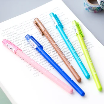 6 pcs Sakura gel ink pen 0.5mm roller with metal tip Black blue color pens Stationery Office accessories School supplies A6778
6 pcs Sakura gel ink pen 0.5mm roller with metal tip Black blue color pens Stationery Office accessories School supplies A6778