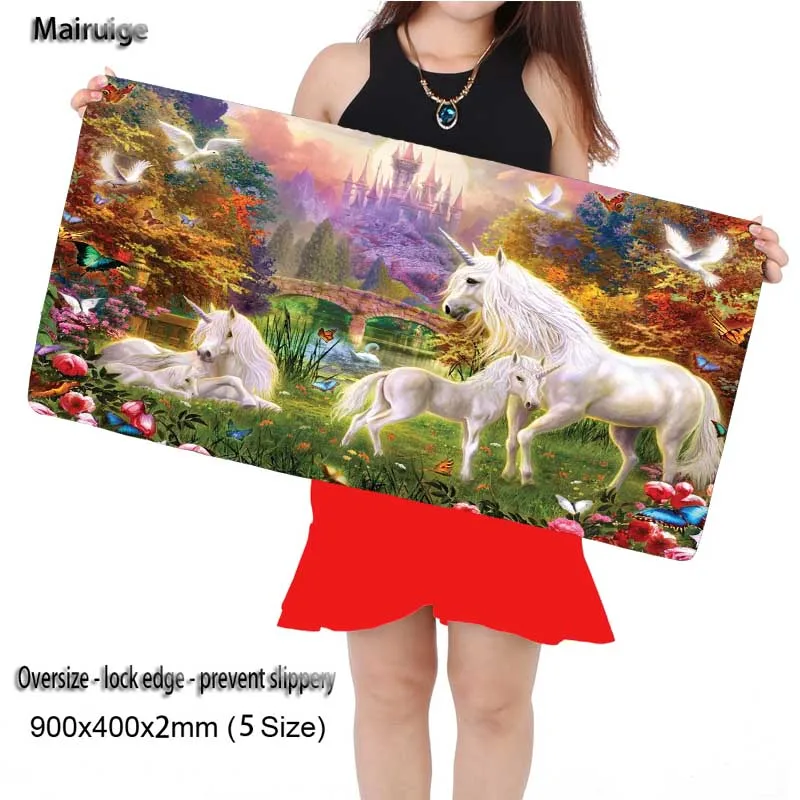 Free Shipping Magical Unicorns 900x400mm Gaming Animal Mouse Pad Cool Gamer Mouse Mat Game Computer High Quality Pad Mouse Mats
Free Shipping Magical Unicorns 900x400mm Gaming Animal Mouse Pad Cool Gamer Mouse Mat Game Computer High Quality Pad Mouse Mats