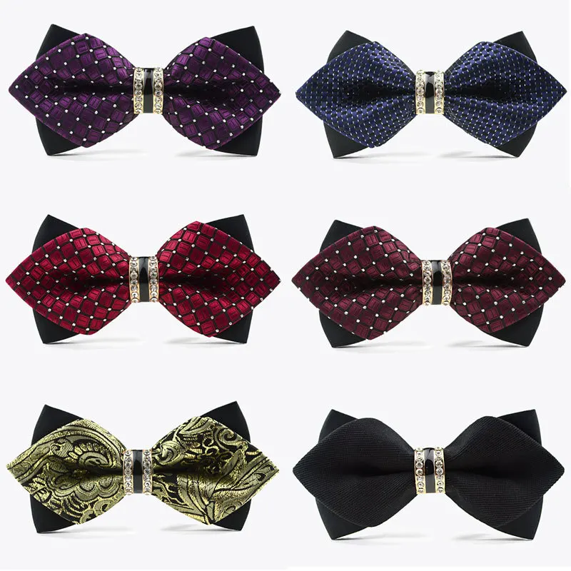 40 цветов модные галстуки-бабочки для мужчин смокинг с бабочкой классический