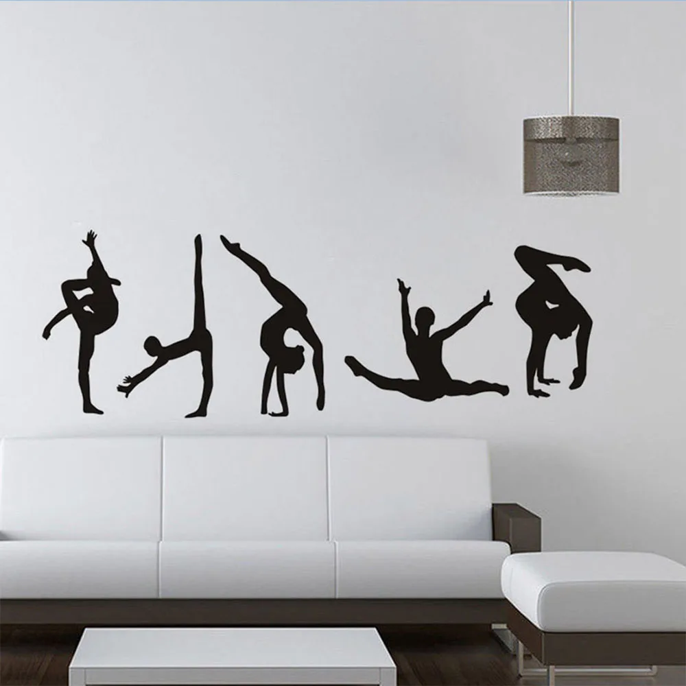 1 Pcs Eco-Friendly Vinyl Stickers Gymnastics Pattern Dancing Wall Sticker Living Room PVC Wall Decal Home Decoration
1 Pcs Eco-Friendly Vinyl Stickers Gymnastics Pattern Dancing Wall Sticker Living Room PVC Wall Decal Home Decoration