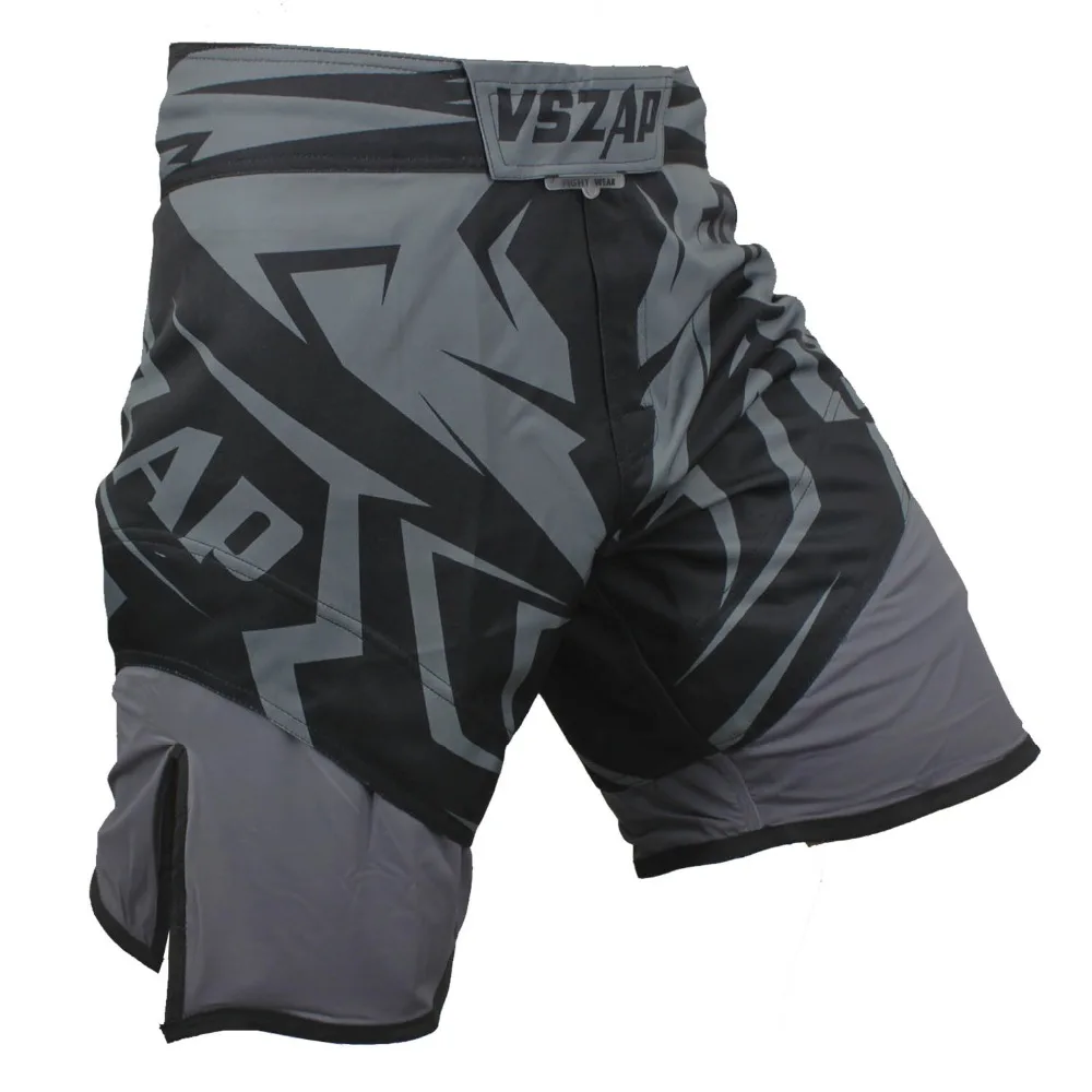 Image VSZAP Boxing Fight Shorts MMA Shorts For Men Sotf MMA Muay Thai Sport Shorts Trunks Grappling Sanda Kickboxing Pants Boxe