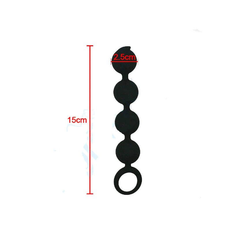 Silicone Anal Beads Plug Buttplug Stimulator Unisex Anal Butt Plug Anal Sex Toys For Women Adult Products Anus Toys Sex Products