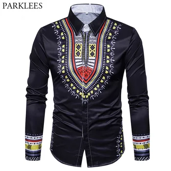 Africa National Floral Print Shirt Men 2017 Fashion Casual Mens Dress Shirts Chemise Homme Long Sleeve Slim Fit Men Social Shirt
Africa National Floral Print Shirt Men 2017 Fashion Casual Mens Dress Shirts Chemise Homme Long Sleeve Slim Fit Men Social Shirt