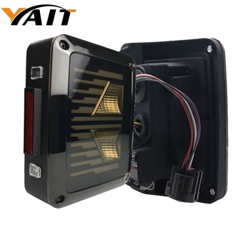 Yait Smoke Lens Red LED Tail Brake Light Assembly w/ Turn Signal & Back Up For Jeep Wrangler JK JKU 2007 - 2017 One Pair
Yait Smoke Lens Red LED Tail Brake Light Assembly w/ Turn Signal & Back Up For Jeep Wrangler JK JKU 2007 - 2017 One Pair