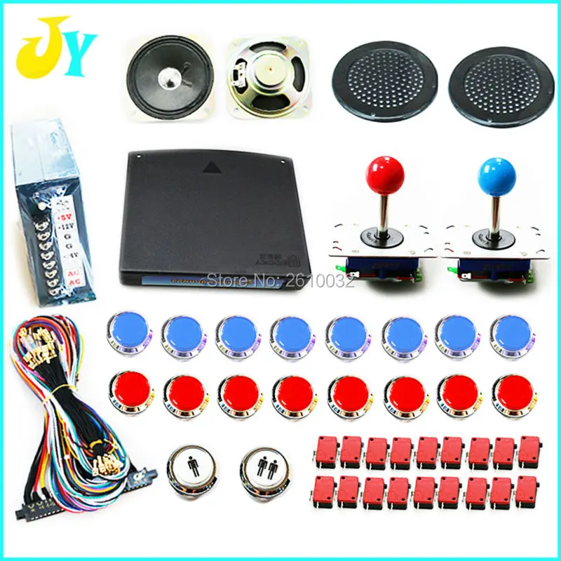 JAMMA Arcade mame DIY KIT for Box 4 815 in 1 game borad PCB joystick push button Wire harness power supply speaker
JAMMA Arcade mame DIY KIT for Box 4 815 in 1 game borad PCB joystick push button Wire harness power supply speaker