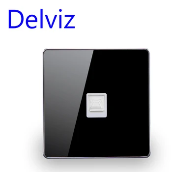 Delviz Phone Wall Socket Panel,86 Through phone, Telephone wire connect Jack, Crystal Glass Panel Home landline Interface Outlet
Delviz Phone Wall Socket Panel,86 Through phone, Telephone wire connect Jack, Crystal Glass Panel Home landline Interface Outlet