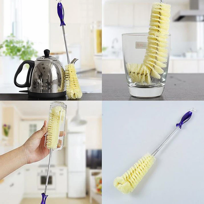 1PC Bottle Cup Cleaning Brush Long Handle Flexible Brush Thermos Teapot Cleaner Easy Kitchen Cleaning Tools
1PC Bottle Cup Cleaning Brush Long Handle Flexible Brush Thermos Teapot Cleaner Easy Kitchen Cleaning Tools