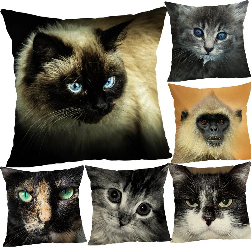 Animal Cushion Cover Throw Pillow Cover For Sofa Car Chair Cushion Case Decorative 45x45cm Without Stuffing
Animal Cushion Cover Throw Pillow Cover For Sofa Car Chair Cushion Case Decorative 45x45cm Without Stuffing