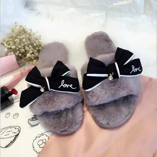 famous-brand-fur-flip-flops-sweet-lace-bow-fur-slides-women-designer-winter-sandals-warm-and (2)
