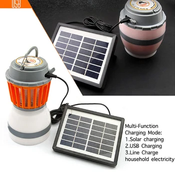 Portable USB Anti Mosquito Moth Fly Electric UV Light Solar Powered Mosquito Killer Lamp Bug Zapper Trap Camping Lantern New
Portable USB Anti Mosquito Moth Fly Electric UV Light Solar Powered Mosquito Killer Lamp Bug Zapper Trap Camping Lantern New