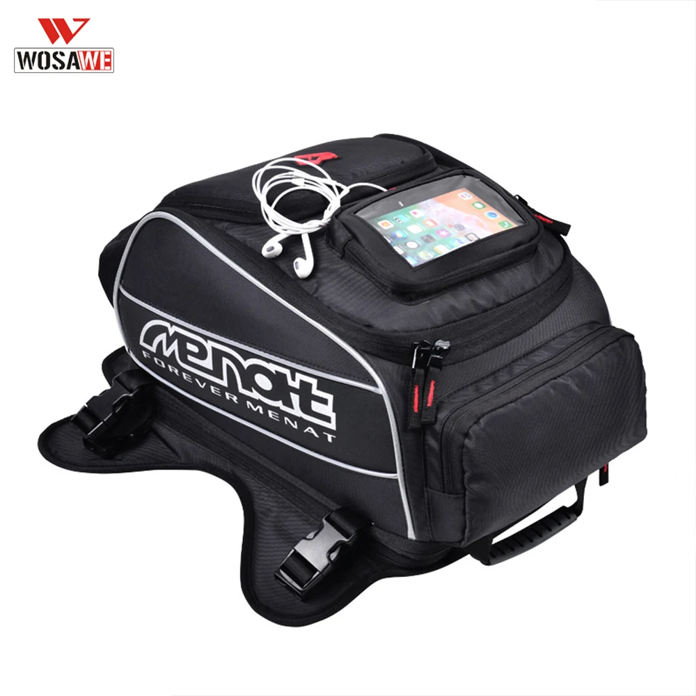WOSAWE Motorcycle Fuel Tank Bags With Rain Cover Mobile Phone Navigation Bag Multifunctional 36-55L Motorcycle Bag
WOSAWE Motorcycle Fuel Tank Bags With Rain Cover Mobile Phone Navigation Bag Multifunctional 36-55L Motorcycle Bag