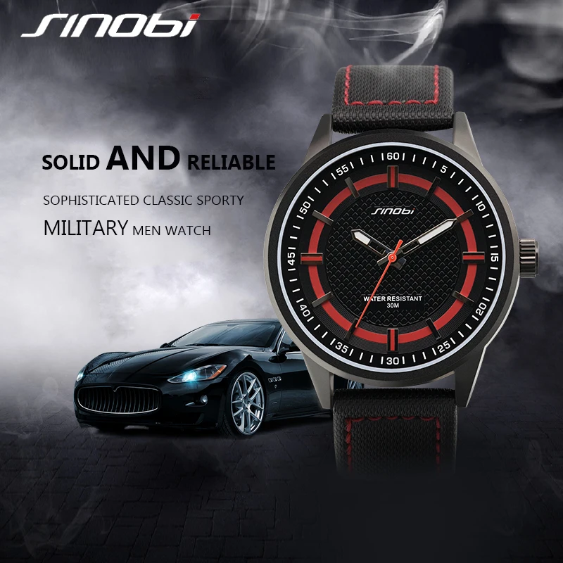 Military Mens Watch SINOBI Fashion Quartz WristWatches Sports Man Clock Geneva Strong Male Army Watches Navy Relogios Masculino 
Military Mens Watch SINOBI Fashion Quartz WristWatches Sports Man Clock Geneva Strong Male Army Watches Navy Relogios Masculino