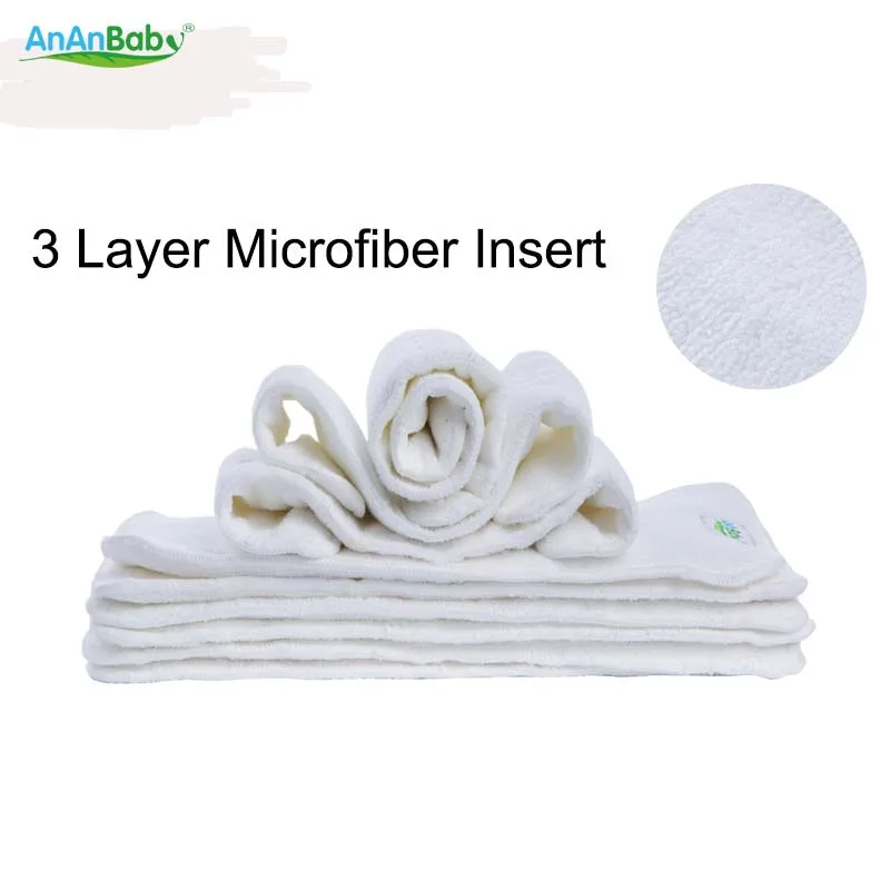 5pcs Baby cloth diapers inserts AnAnbaby diapers Inserts washable diapers Microfiber Inserts
5pcs Baby cloth diapers inserts AnAnbaby diapers Inserts washable diapers Microfiber Inserts
