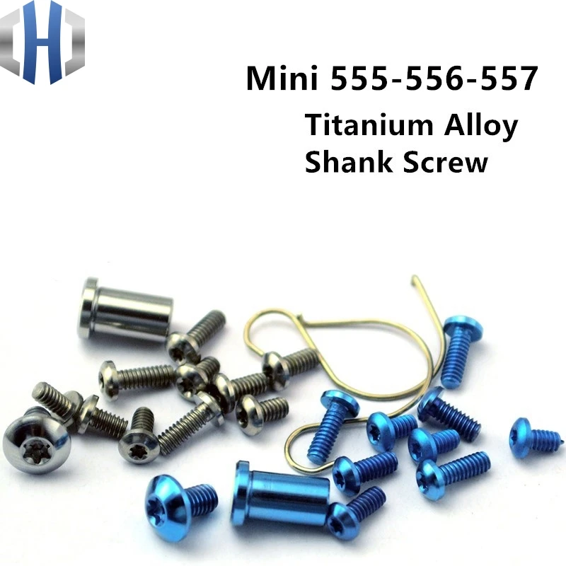 Mini Dominator Handle Screw Titanium Alloy Dominator 555-556-557 Screw EDC Full Set Of Screws
Mini Dominator Handle Screw Titanium Alloy Dominator 555-556-557 Screw EDC Full Set Of Screws