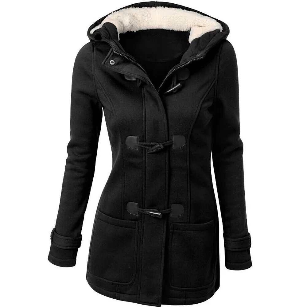 Bella Philosophy Women Trench Coat Women Wool Blend Overcoat Female Slim Long Hooded Coat Zipper Horn Button Outwear Plus Size
Bella Philosophy Women Trench Coat Women Wool Blend Overcoat Female Slim Long Hooded Coat Zipper Horn Button Outwear Plus Size