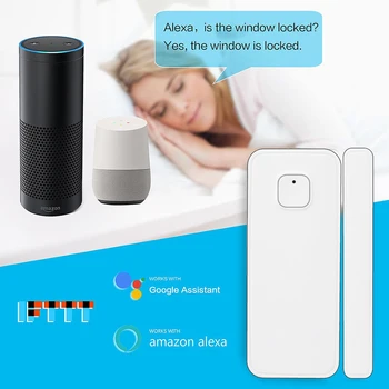 Newest Door Window Sensor Detector Gap Wireless Smart Home Kit Contact Bell Chime Alarm Compatible Alexa Google Home Homekit
Newest Door Window Sensor Detector Gap Wireless Smart Home Kit Contact Bell Chime Alarm Compatible Alexa Google Home Homekit