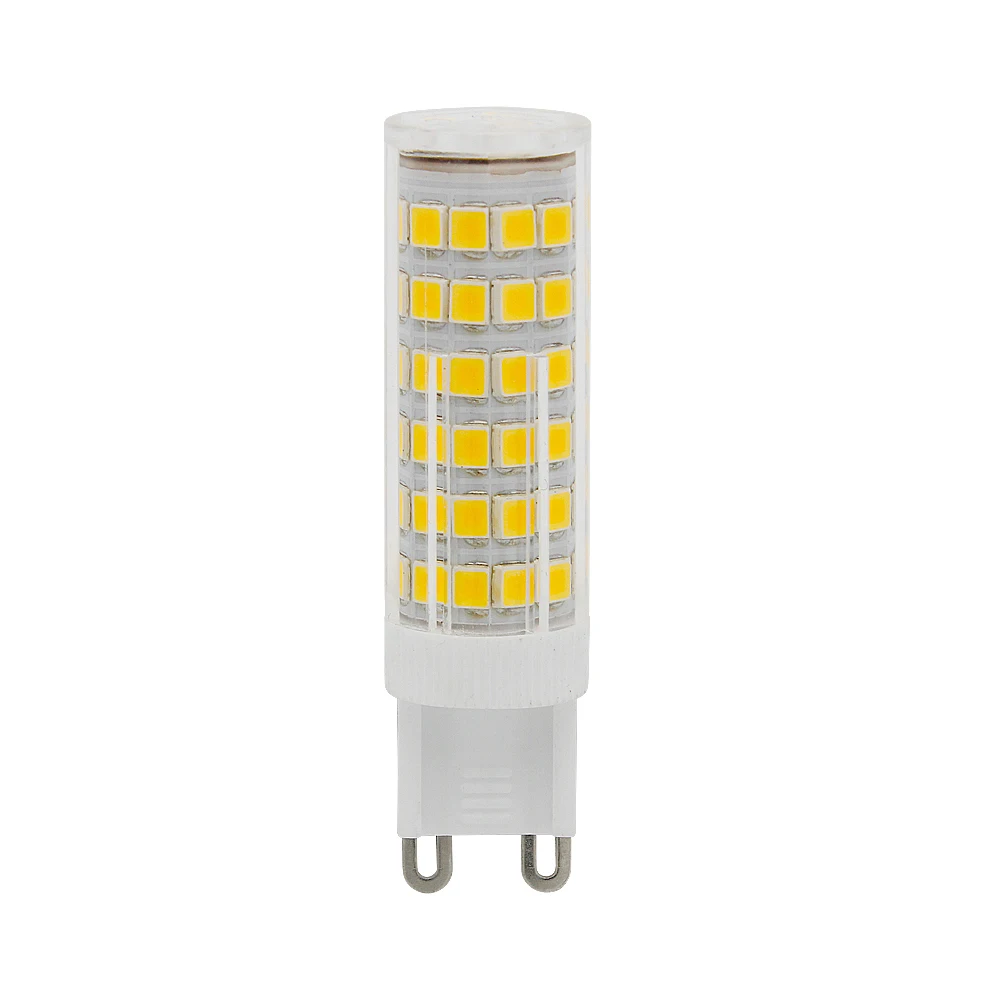 2835 SMD G9 5W 75 LEDs High Quality Ceramic Crystal LED Bulb Spotlight for Chandelier AC 200-240V Replace 50W Halogen Lamp
2835 SMD G9 5W 75 LEDs High Quality Ceramic Crystal LED Bulb Spotlight for Chandelier AC 200-240V Replace 50W Halogen Lamp