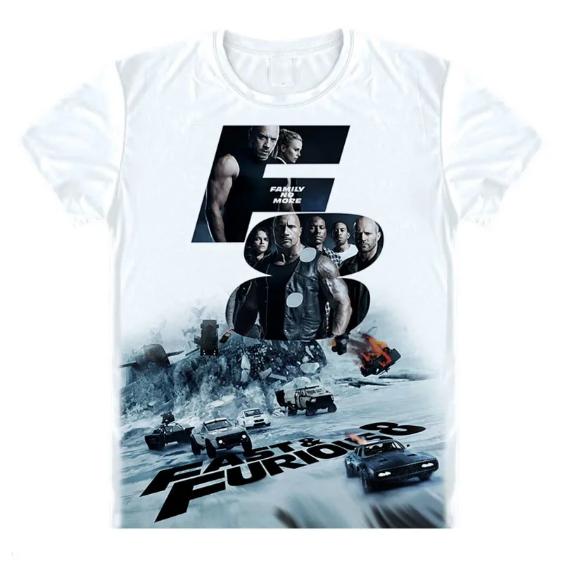 The Fate of the Furious 8 T Shirt The Fate of the Furious Car T-shirt Vin Diesel Dwayne Johnson Shirt brand Summer Men top Tee
The Fate of the Furious 8 T Shirt The Fate of the Furious Car T-shirt Vin Diesel Dwayne Johnson Shirt brand Summer Men top Tee