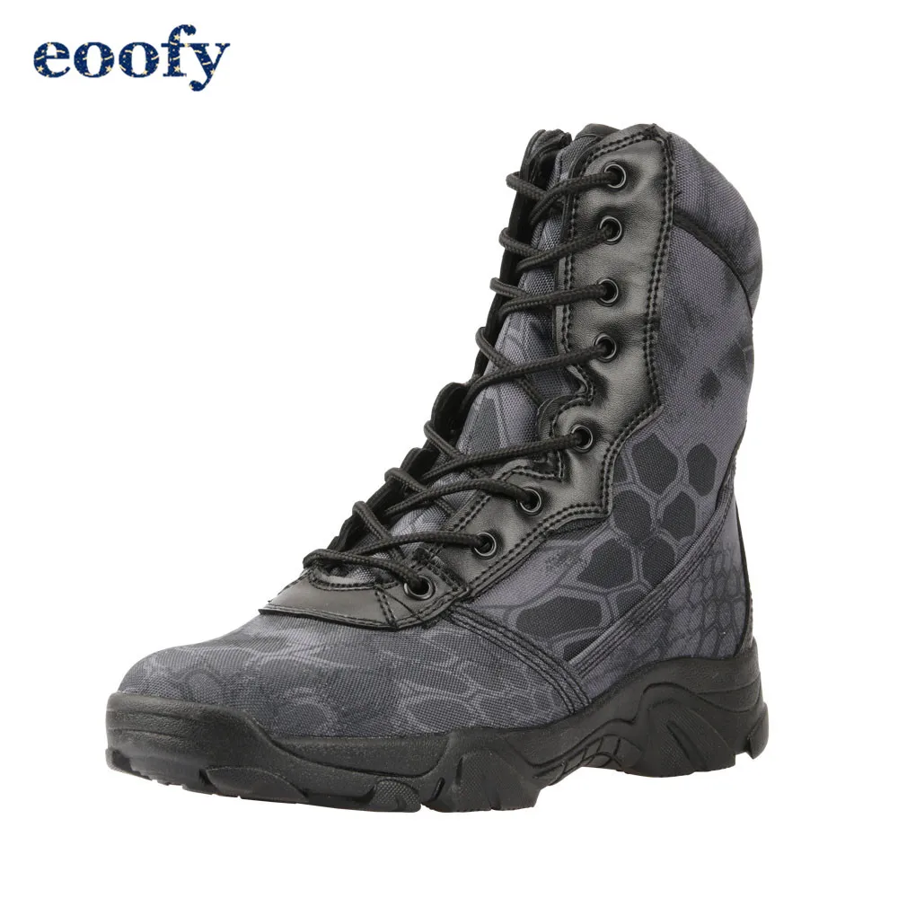 Jungle Camo Trainers boots Python pattern combat Tactical Shoes Hiking Motorcycle Footwear With Zipper Breathable
Jungle Camo Trainers boots Python pattern combat Tactical Shoes Hiking Motorcycle Footwear With Zipper Breathable