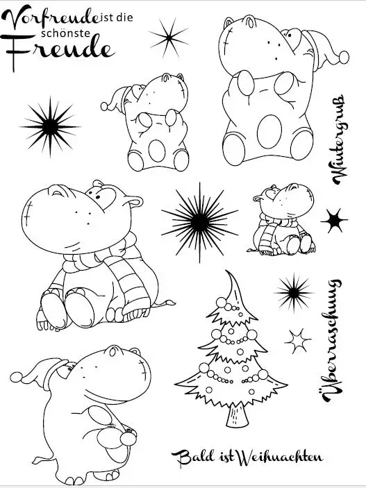 hippo Clear Stamp Or stamp for DIY Scrapbooking/Card Making/Kids Fun Decoration Supplies A422
hippo Clear Stamp Or stamp for DIY Scrapbooking/Card Making/Kids Fun Decoration Supplies A422