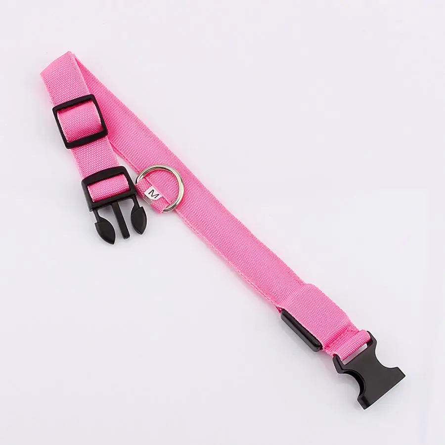 and Harnesses Adjustable Nylon Pet Dog Collar Night Safety LED Light-up Flashing Collar Puppy Dogs Cats Harness
and Harnesses Adjustable Nylon Pet Dog Collar Night Safety LED Light-up Flashing Collar Puppy Dogs Cats Harness