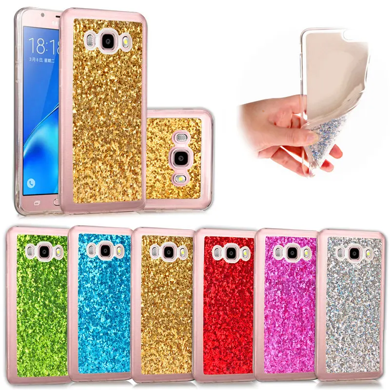 For Samsung J7 2016 Glitter Case Colored Shining Silicon TPU Shiny Glitter Back Cover Case for Samsung Galaxy J7 2016 J710 J710H 
For Samsung J7 2016 Glitter Case Colored Shining Silicon TPU Shiny Glitter Back Cover Case for Samsung Galaxy J7 2016 J710 J710H