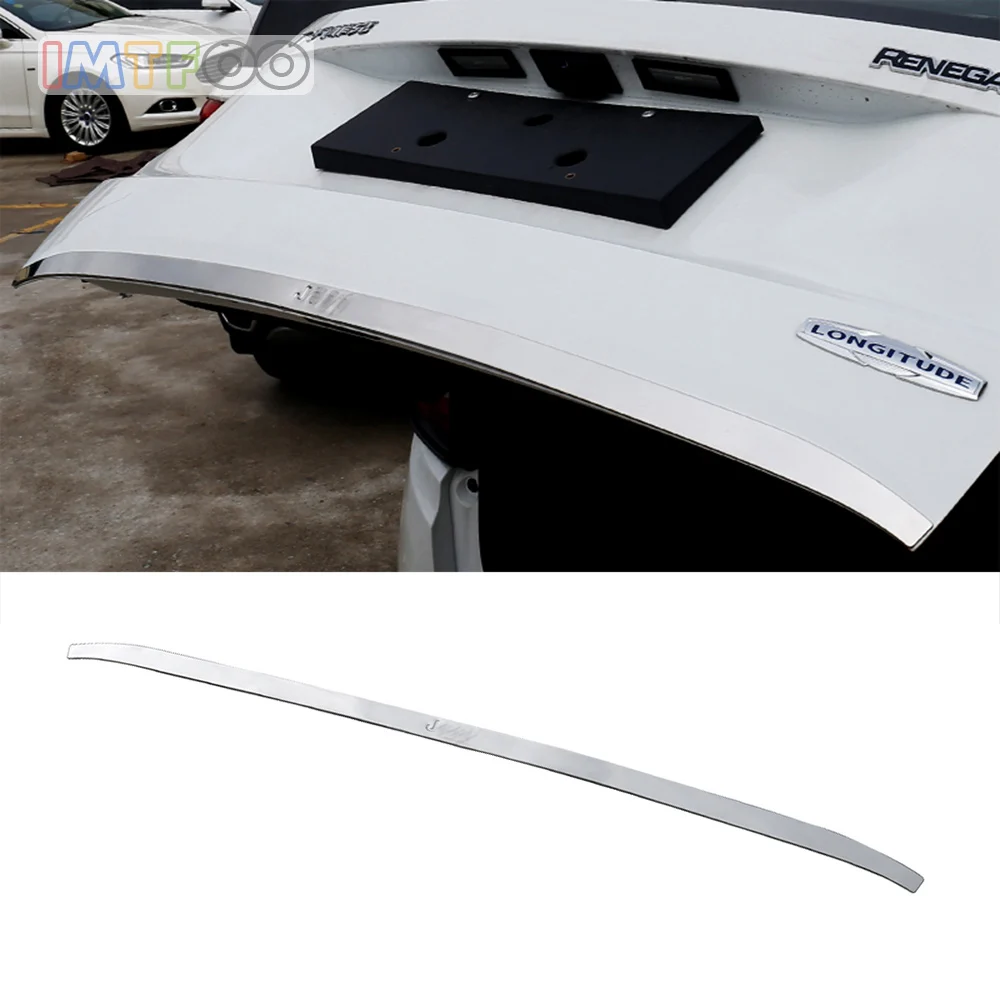 IMTFOO CAR REAR TRUNK DOOR MOLDING TAILGATE COVER FOR JEEP RENEGADE 2015 2016 2017 2018 ACCESSORIES CAR STYLING
IMTFOO CAR REAR TRUNK DOOR MOLDING TAILGATE COVER FOR JEEP RENEGADE 2015 2016 2017 2018 ACCESSORIES CAR STYLING