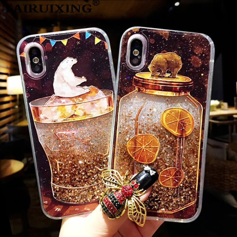 Liquid Case For iPhone 6s 7G 8G 6 7 8 Plus X XS MAX XR Cartoon Brown Bear Soft Silicone Cover For Samsung Galaxy S9 Plus Note 8
Liquid Case For iPhone 6s 7G 8G 6 7 8 Plus X XS MAX XR Cartoon Brown Bear Soft Silicone Cover For Samsung Galaxy S9 Plus Note 8