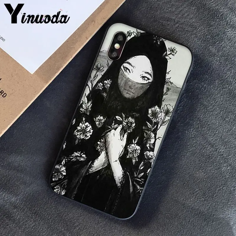 Muslim Islamic Black Cartoon Girl