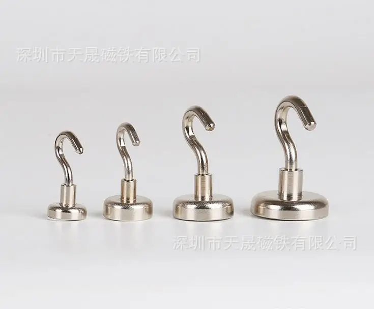 Strong magnetic hook D32mm Vertical pulling force 40KGS 304 stainless steel two seperate parts assembly
Strong magnetic hook D32mm Vertical pulling force 40KGS 304 stainless steel two seperate parts assembly