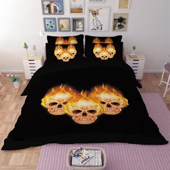 Indian Flaming Skulls fire 3D bedding set Twin full queen king size comforter duvet covers bedspread Adult bedroom decor yellow
Indian Flaming Skulls fire 3D bedding set Twin full queen king size comforter duvet covers bedspread Adult bedroom decor yellow