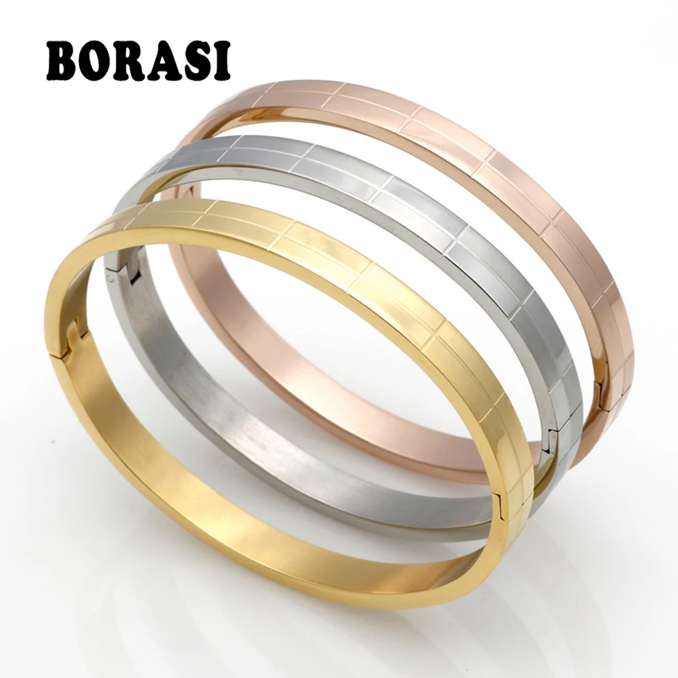 Fashion Tartan Cuff Bracelets For Women Gold Color Bracelet Stainless Steel Bracelets & Bangles Men Jewelry wholesale 
Fashion Tartan Cuff Bracelets For Women Gold Color Bracelet Stainless Steel Bracelets & Bangles Men Jewelry wholesale