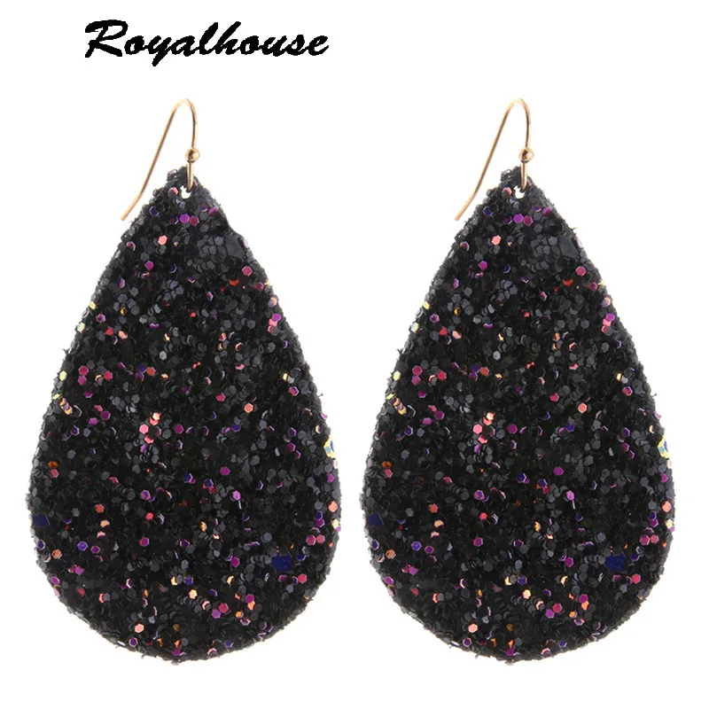 Royalhouse Earring flash Leather Alloy Drip Large Long Water Drop Big Earrings Woman stick Brinco Ear Oorbellen Christmas Gift
Royalhouse Earring flash Leather Alloy Drip Large Long Water Drop Big Earrings Woman stick Brinco Ear Oorbellen Christmas Gift